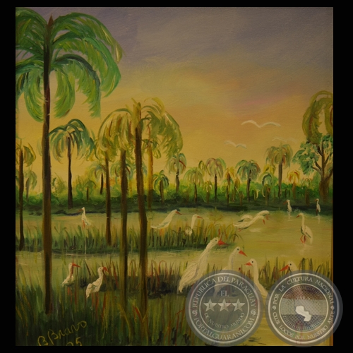 Óleo sobre lienzo de Bernardita Bravo - Año 2005